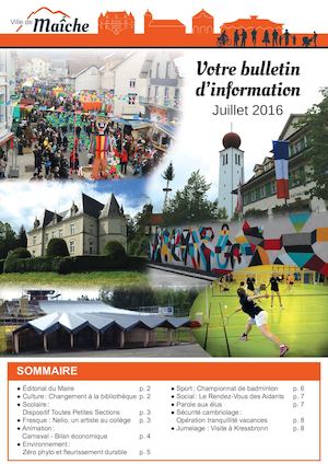 Bulletin Municipal juillet 2016