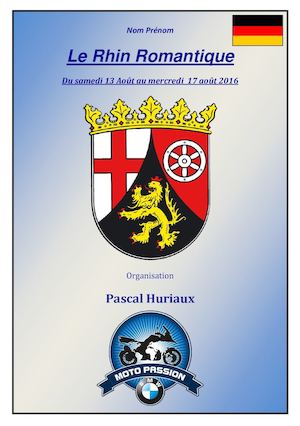 BMW Moto Passion : Le Rhin Romantique 2016 - RB