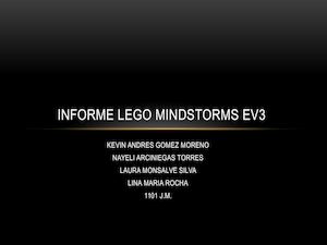 Informe Lego Mindstorms Ev3