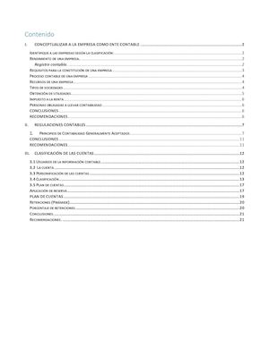 Materia De Contabilidad