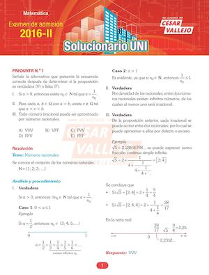 Uni 2016 II Matemáticas