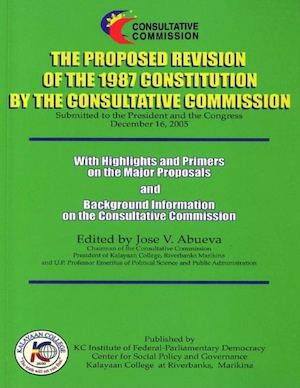 The Proposed Revision Of The 1987 Constitution By The Consultative Commission