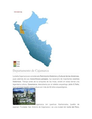 Historia De Cajamarca