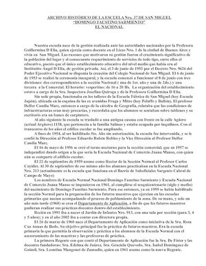 Escuela Primaria Número 37. "El Nacional"