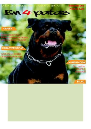 Revista para los engreidos en 4 patas