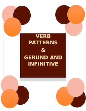 Ing, Inf, Verb Patter
