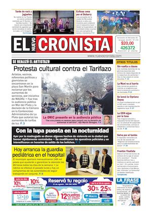 El Nuevo Cronista 01 08 2016