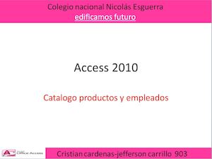 Access 2010