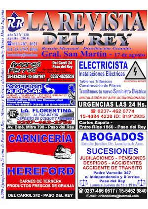 La Revista Del Rey Agosto