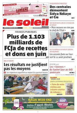 Edition Du 6-7 Aout 2016