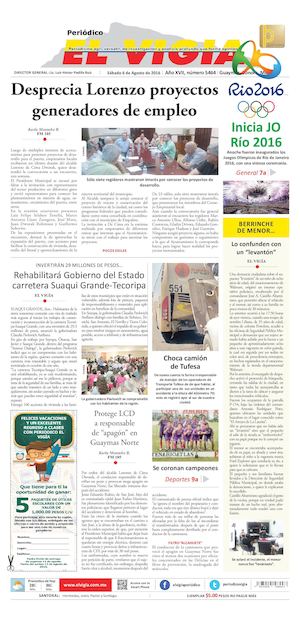 6 de agosto del 2016