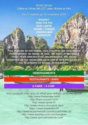 Kiki Mimine Road Book Thaïlande 2016 V1