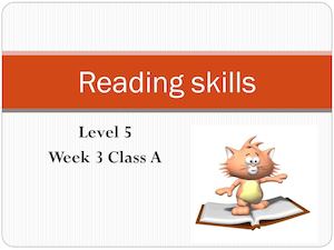 Skimming And Scanning