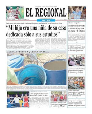 El Regional del Zulia 9-08-2016
