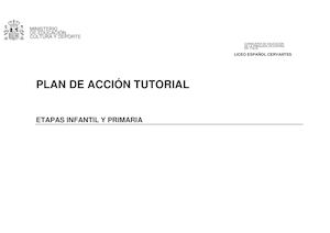 Tutoria Incial Y Primaria