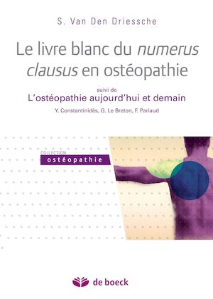 Le livre blanc du numérus clausus en ostéopathie
