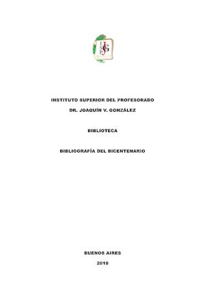 01 Introduccion Bibliografia Del Bicentenario