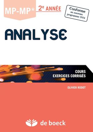 Analyse MP-MP* 2e année