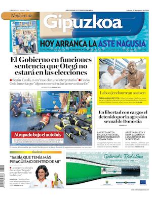 Noticias de Gipuzkoa 20160813