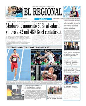 El Regional del Zulia 13-08-2016