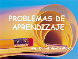 Problemas De Aprendizaje