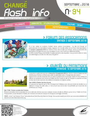 Flash info septembre 2016