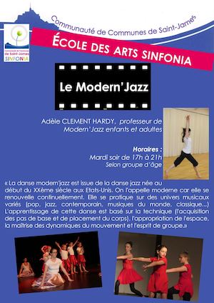 Fiche Modern'jazz