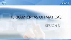 Semana 3 Tic I Presentación