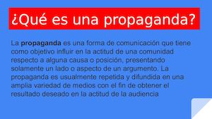 Propaganda