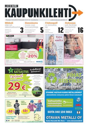 Mikkelin Kaupunkilehti 33/2016