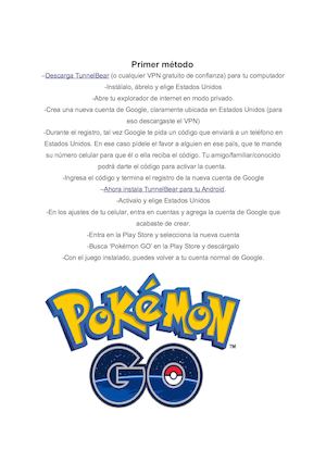 Guías Para Pokemon Go