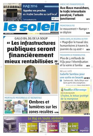 Edition Du 18 Aout 2016