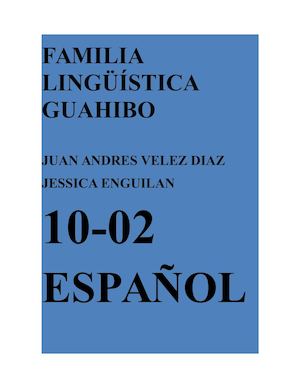 Familia Lingüística Guahibo