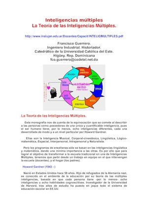 Inteligencias Múltiples