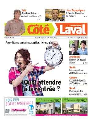 Côté Laval n°59 - 24 août 2016