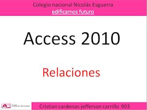 Access 2010