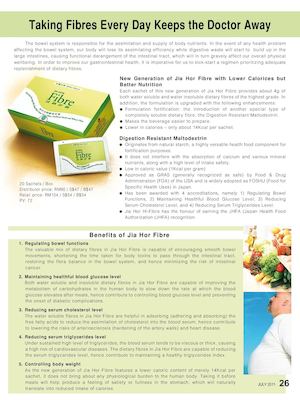 Fiber's Benefits and Q & A - July 2011 (English)