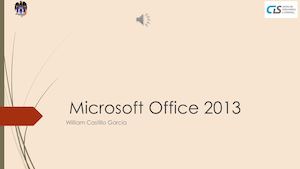 Microsoftw Office 2013