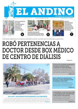 Diario El Andino - Lunes 22 De Agosto De 2016