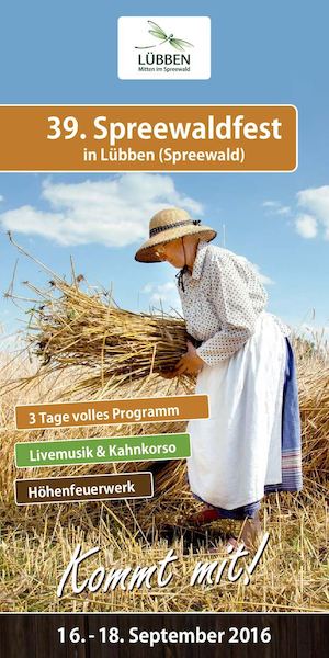 Spreewaldfest Programmheft 2016