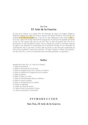 El Arte De La Guerra