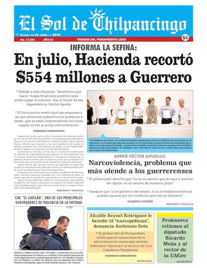 El Sol De Chilpancingo - 12 Julio  2016