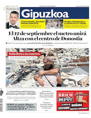 Noticias de Gipuzkoa 20160825