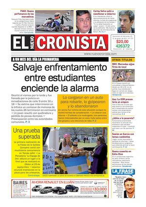 El Nuevo Cronista 22 08 2016