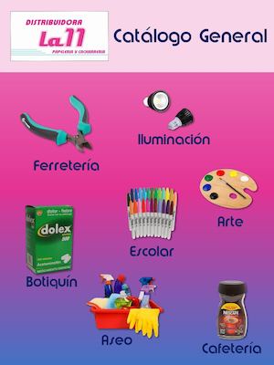 Catálogo General Distribuidora La 11