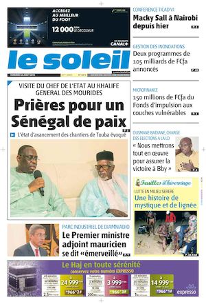 Ediion Du 26 Aout 2016