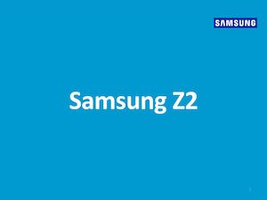 Samsung Z2 Tizen Os Smartphone