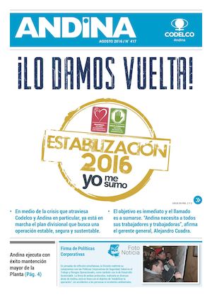 Revista Andina Agosto 2016