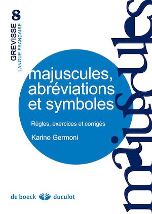 Majuscules, abréviations et symboles