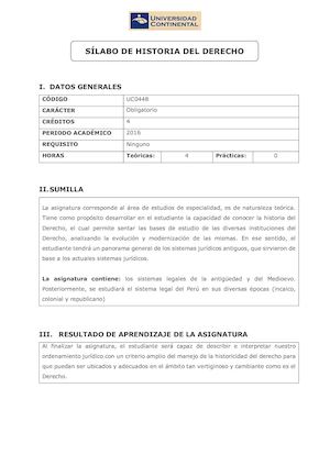 Historia Del Derecho